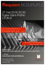 Affiche durufle lyon 1