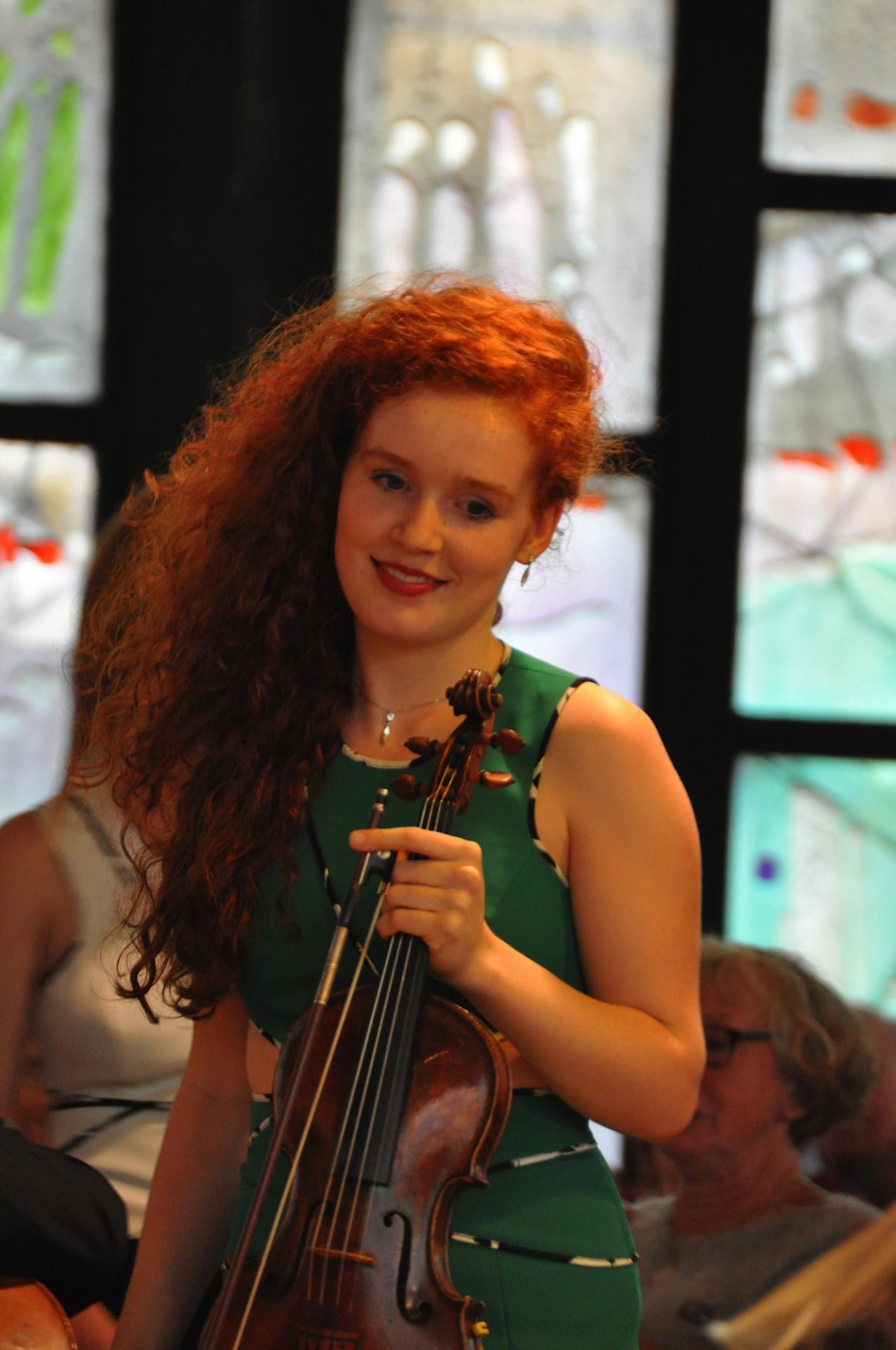 Camille et son violon 2015