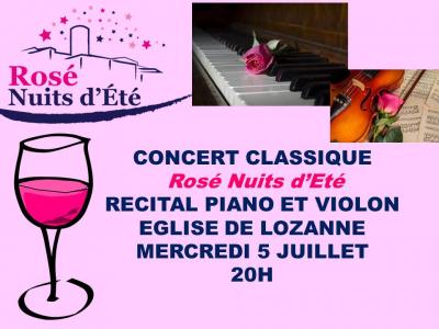 Rose nuits d e te concert